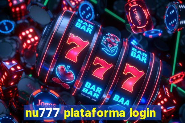 nu777 plataforma login